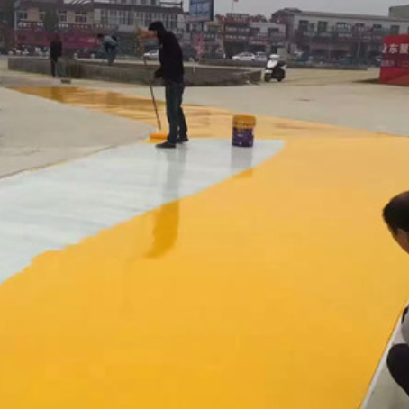 淄博彩色路面喷涂翻新的使用寿命多长
