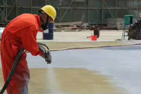 淄博彩色路面喷涂是一种为路面